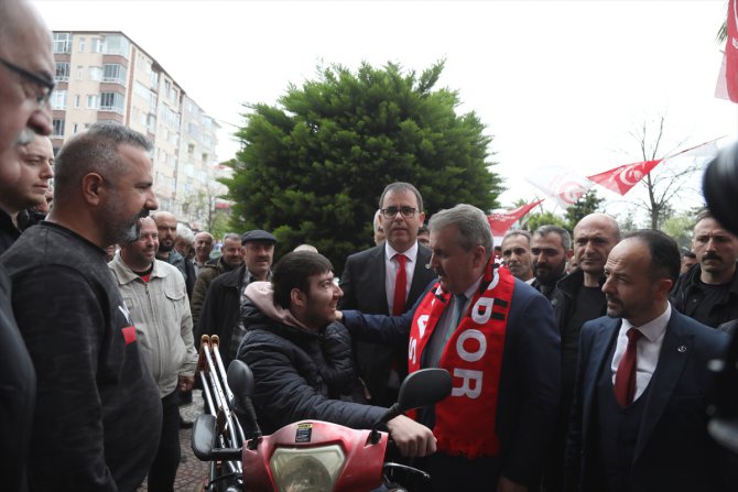 BBP Genel Başkanı Destici, Samsun'da konuştu: