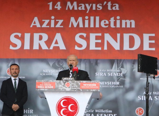 MHP Genel Başkanı Bahçeli, Nevşehir'de konuştu: (1)