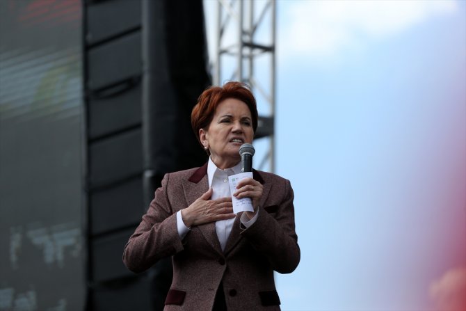 İYİ Parti Genel Başkanı Meral Akşener, Kayseri'de mitingde konuştu: