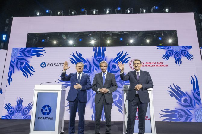 ROSATOM Genel Müdürü Likhachev, Akkuyu NGS'deki törende konuştu: