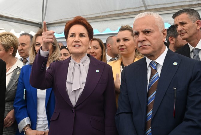 Akşener, Mamak'taki seçim koordinasyon merkezi açılışında konuştu: