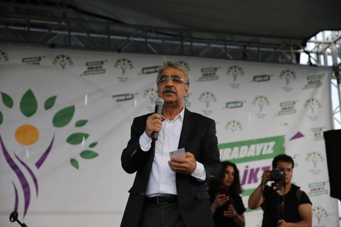 HDP Eş Genel Başkanı Sancar, Şanlıurfa'da konuştu: