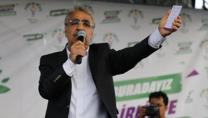 HDP Eş Genel Başkanı Sancar, Şanlıurfa'da konuştu: