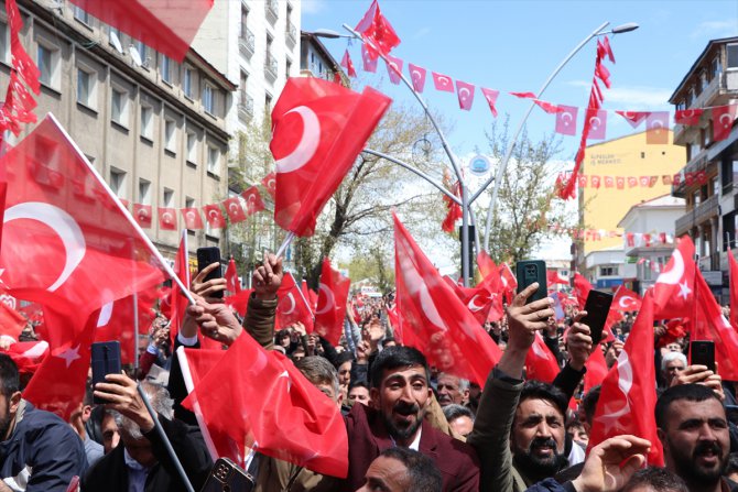 Cumhurbaşkanı adayı ve CHP Genel Başkanı Kılıçdaroğlu, Ağrı mitinginde konuştu: