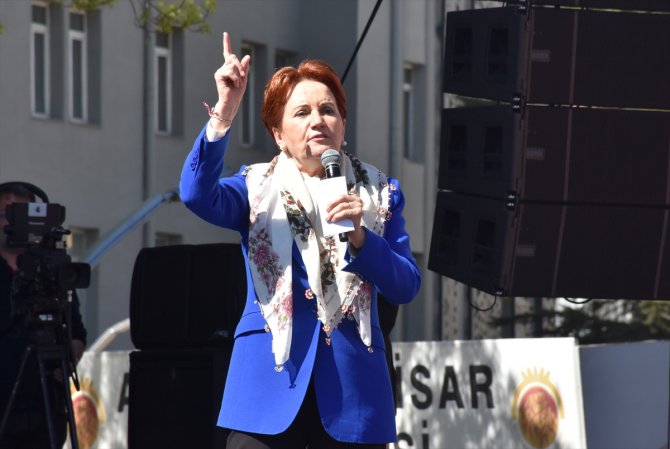 İYİ Parti Genel Başkanı Meral Akşener, Afyonkarahisar mitinginde konuştu: