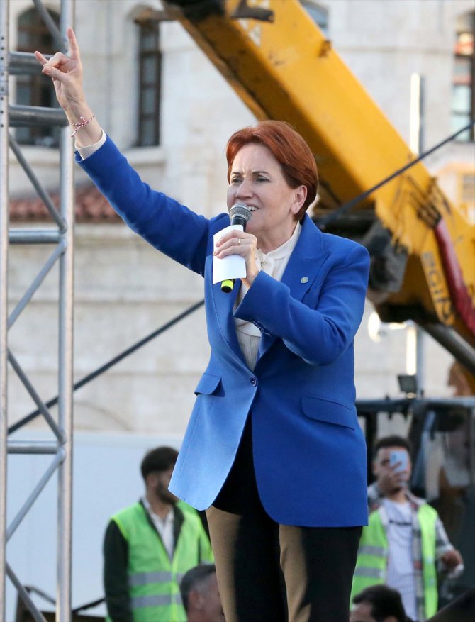 İYİ Parti Genel Başkanı Meral Akşener, Sivas mitinginde konuştu: