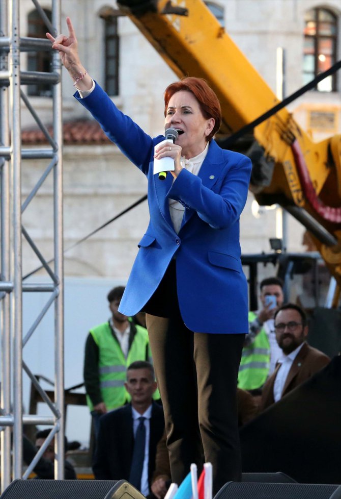 İYİ Parti Genel Başkanı Meral Akşener, Sivas mitinginde konuştu: