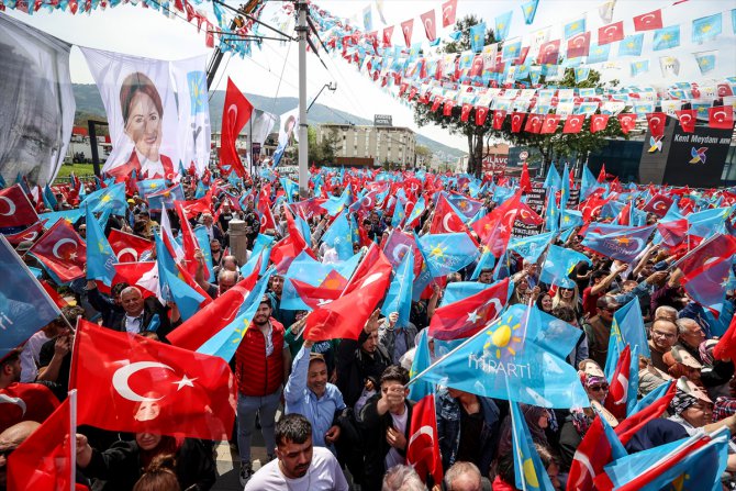 İYİ Parti Genel Başkanı Akşener, Bursa mitinginde konuştu: