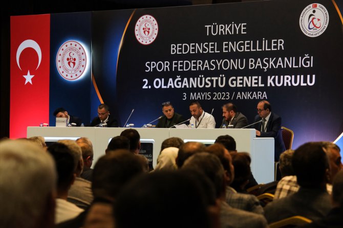 Türkiye Bedensel Engelliler Spor Federasyonunda başkanlığa Alpaslan Erkoç seçildi