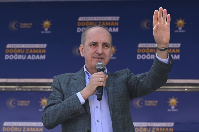 AK Parti Genel Başkanvekili Kurtulmuş, partisinin Ordu mitinginde konuştu: