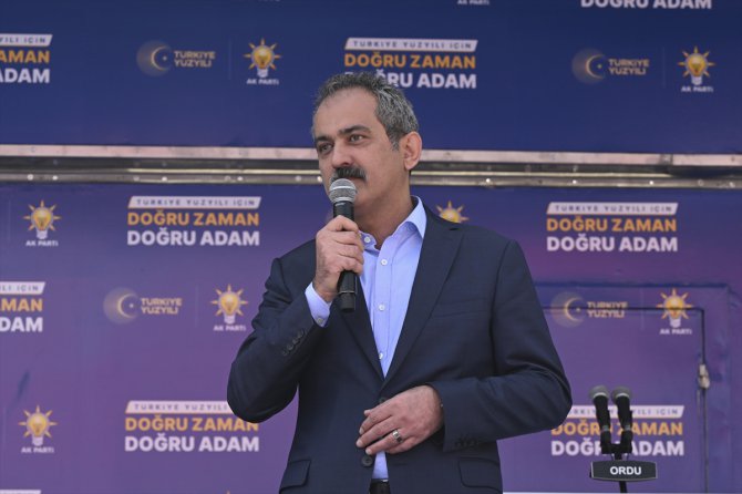 AK Parti Genel Başkanvekili Kurtulmuş, partisinin Ordu mitinginde konuştu: