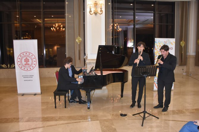 22. Afyonkarahisar Klasik Müzik Festivali'nde "Trio İnnsolitus" sahne aldı