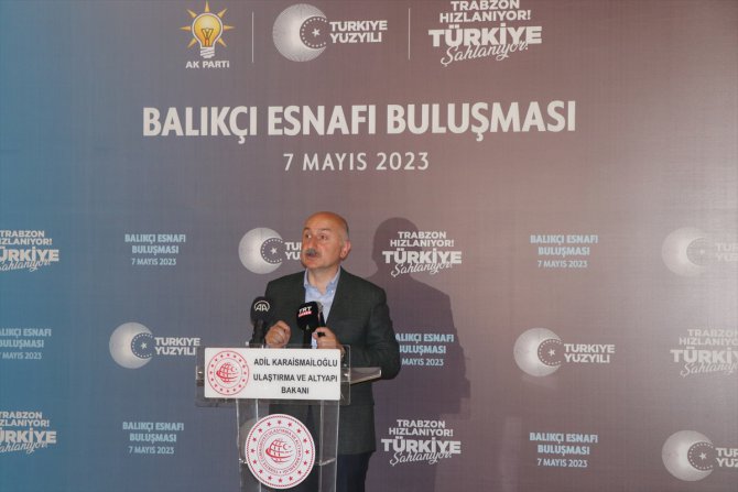 Bakan Karaismailoğlu, "Balıkçı Esnafı Buluşması"na katıldı: