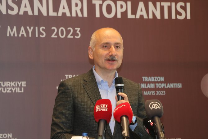 Bakan Karaismailoğlu, Trabzon İş İnsanları Toplantısı'nda konuştu: