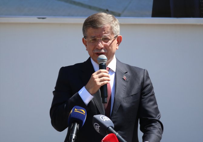 Gelecek Partisi Genel Başkanı Davutoğlu, Çanakkale'de ilçe ziyaretleri gerçekleştirdi