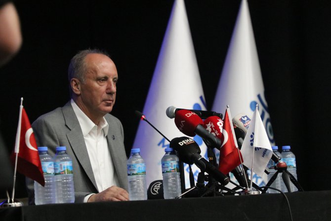 Cumhurbaşkanı adayı Muharrem İnce, Denizli'de konuştu: