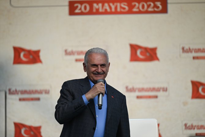 AK Parti Genel Başkanvekili Binali Yıldırım, Kahramanmaraş'ta konuştu: