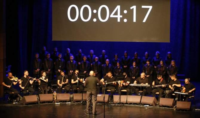 Antakya Medeniyetler Korosu Samsun'da konser verdi