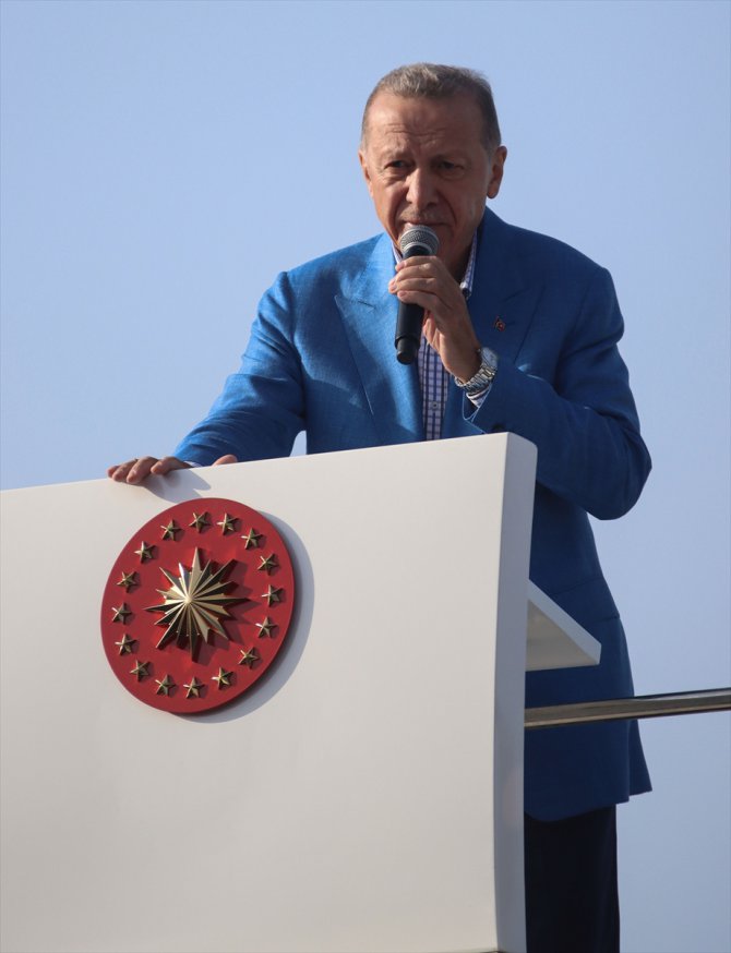 Cumhurbaşkanı Erdoğan, yeni açılan Defne Devlet Hastanesi'ni ziyaret etti: