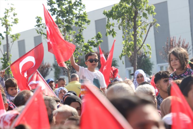 Cumhurbaşkanı Erdoğan, yeni açılan Defne Devlet Hastanesi'ni ziyaret etti: