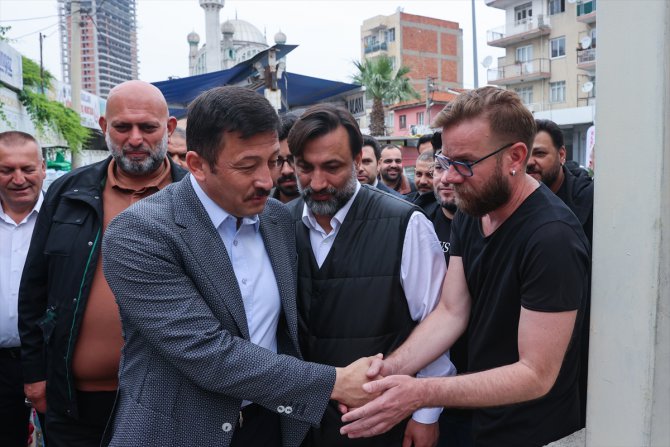 AK Parti'li Hamza Dağ, İzmir'de muhtarlar ve Romanlarla buluştu