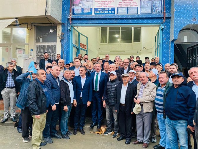 CHP Grup Başkanvekili Engin Altay, Sinop'ta seçim bürosunu ziyaret etti