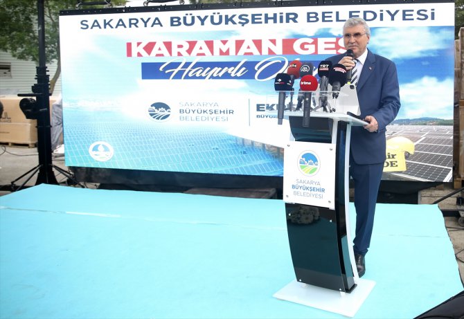 Sakarya'da GES projesiyle yıllık 4 bin hanenin ihtiyacını karşılayacak elektrik üretilecek