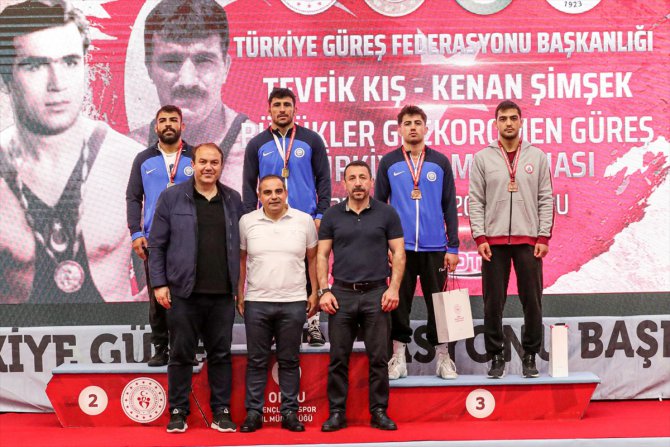 Büyükler Grekoromen Güreş Türkiye Şampiyonası, Ordu'da tamamlandı