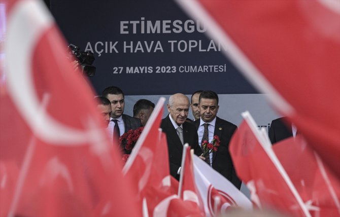 MHP Genel Başkanı Bahçeli, Etimesgut'ta halka hitap etti: