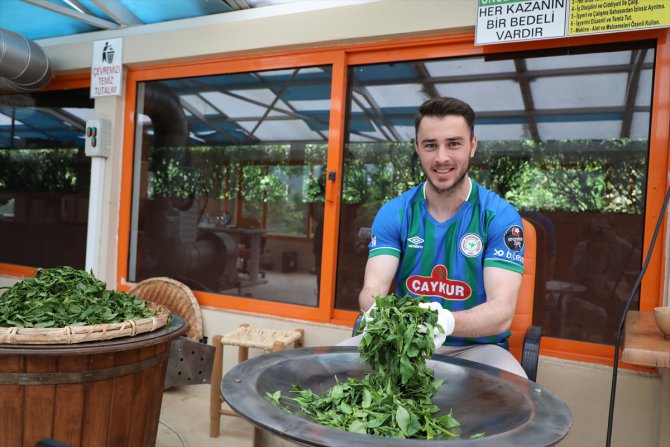 Çaykur Rizesporlu Halil İbrahim Pehlivan'ın hedefi milli takımda forma giymek: