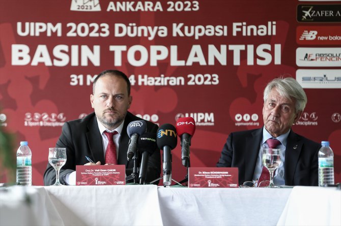 2023 Modern Pentatlon Dünya Kupası Finali'nin basın toplantısı yapıldı