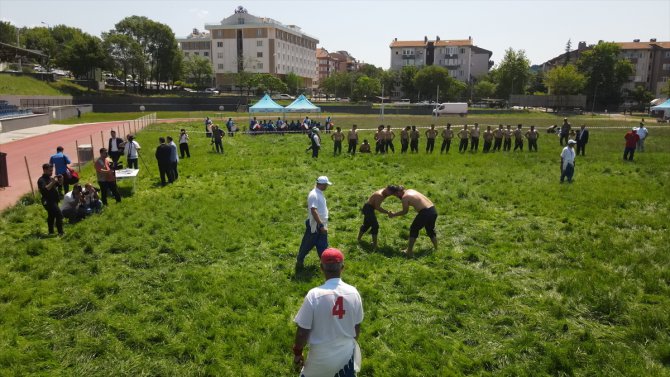 Türkiye Üniversiteler Yağlı Güreş Şampiyonası, Edirne'de başladı