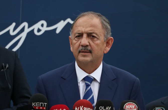 Bakan Özhaseki Kayseri'de konuştu: