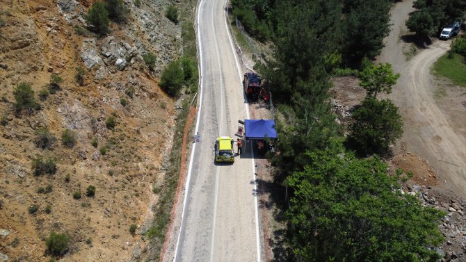 Eskişehir'de yapılan Türkiye Ralli Şampiyonası'nın 3. ayağında ilk gün tamamlandı