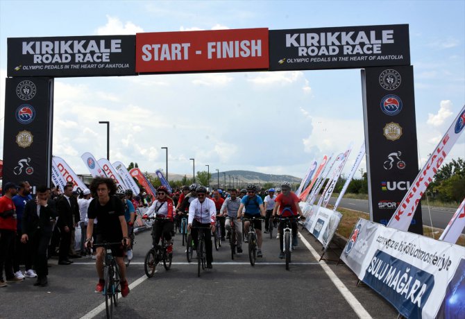 "Road Race Kırıkkale 2.2" bisiklet yarışları sürüyor