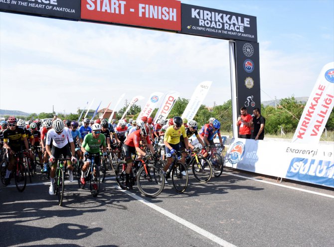 "Road Race Kırıkkale 2.2" bisiklet yarışları sürüyor