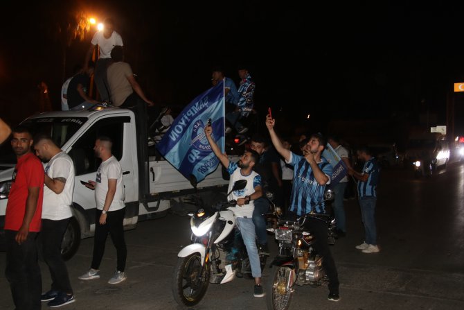 Adana Demirspor'da UEFA Avrupa Konferans Ligi'ne katılma sevinci yaşanıyor