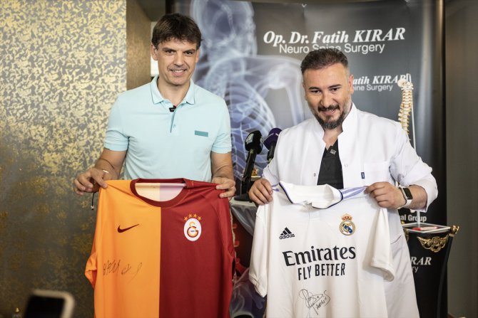 Fernando Morientes, bel fıtığı tedavisi için Türkiye'ye geldi