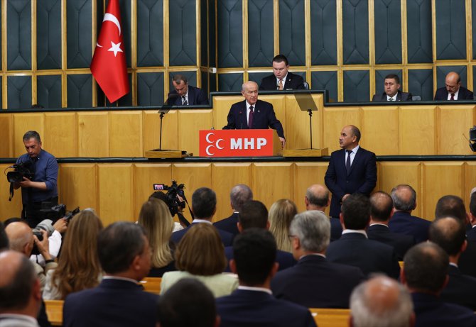 Bahçeli, MHP TBMM Grup Toplantısı'nda konuştu: (1)