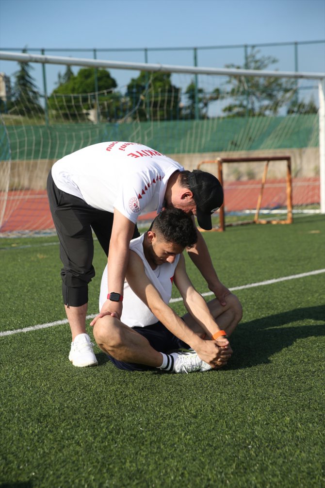 Kısa kulvar sürat pateninde hedef olimpiyatlara takım halinde katılmak