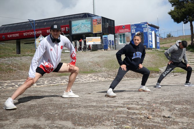 Muaythai Milli Takımı, Avrupa Oyunları öncesi Erciyes'te form tutuyor