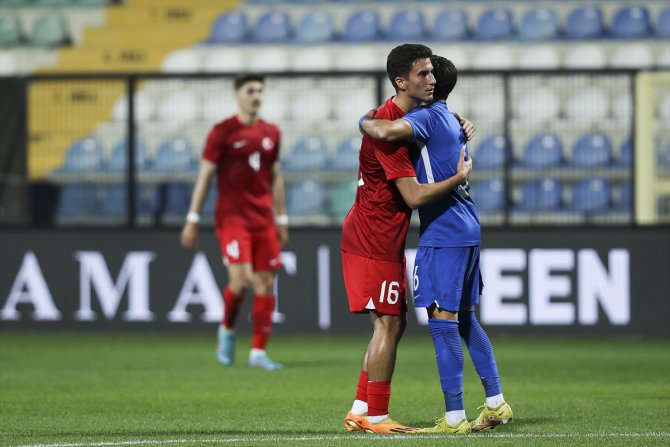 Ümit Milli Futbol Takımı, Azerbaycan'ı 1-0 mağlup etti