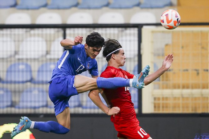 Ümit Milli Futbol Takımı, Azerbaycan'ı 1-0 mağlup etti