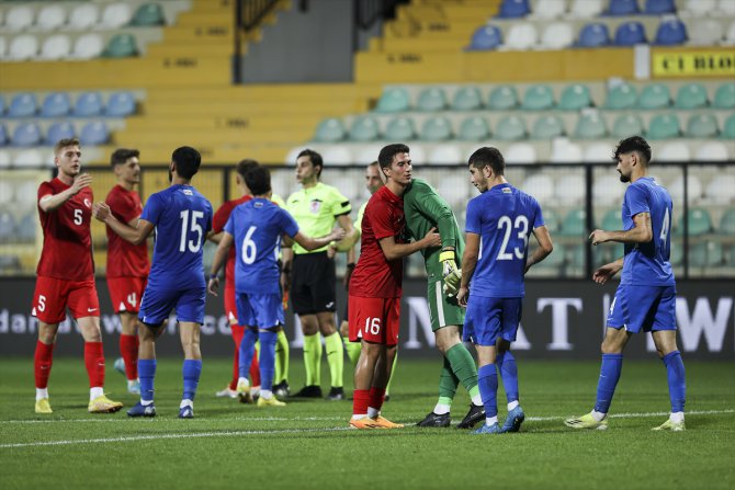 Ümit Milli Futbol Takımı, Azerbaycan'ı 1-0 mağlup etti