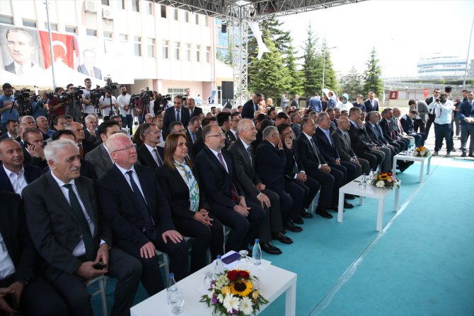 Bakan Özhaseki, Kayseri'de temel atma töreninde konuştu: