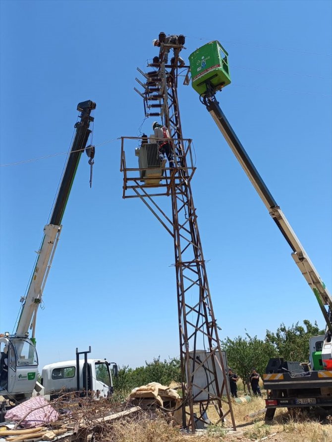 Dicle Elektrik, Diyarbakır'ın Çınar ilçesinde 13 kaçak trafoya el koydu