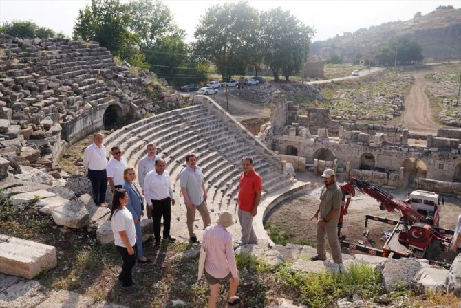 Muğla'daki Tlos Antik Kenti'nde kazı çalışmaları sürüyor