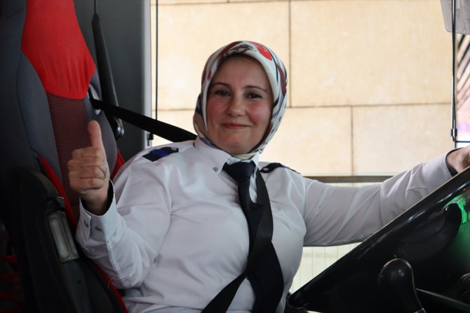 15 Temmuz'un Denizlili kadın kahramanı, şehirler arası otobüs kaptanı oldu