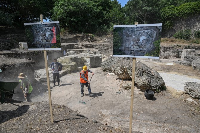 Bathonea Antik Kenti kazı çalışmaları İstanbul'un tarihine ışık tutacak