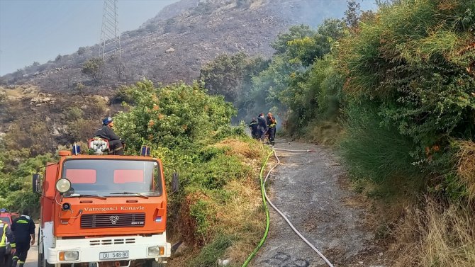 Hırvatistan'da orman yangınlarını söndürme çalışmaları sürüyor